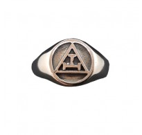 R002155 Genuine Sterling Silver Ring Royal Arch Masons Hallmarked Solid 925 Handmade